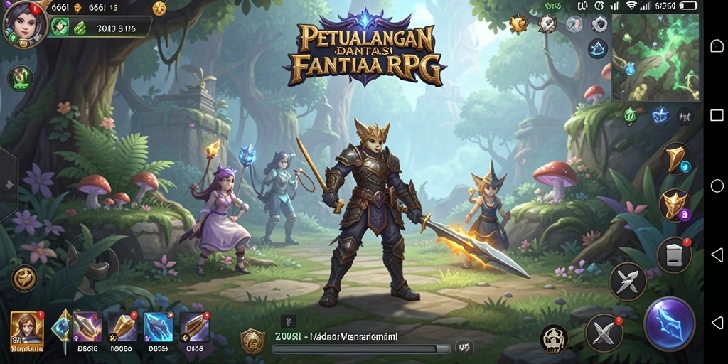 Screenshot gameplay <strong>666I</strong> menampilkan pertempuran seru dan grafis yang luar biasa.