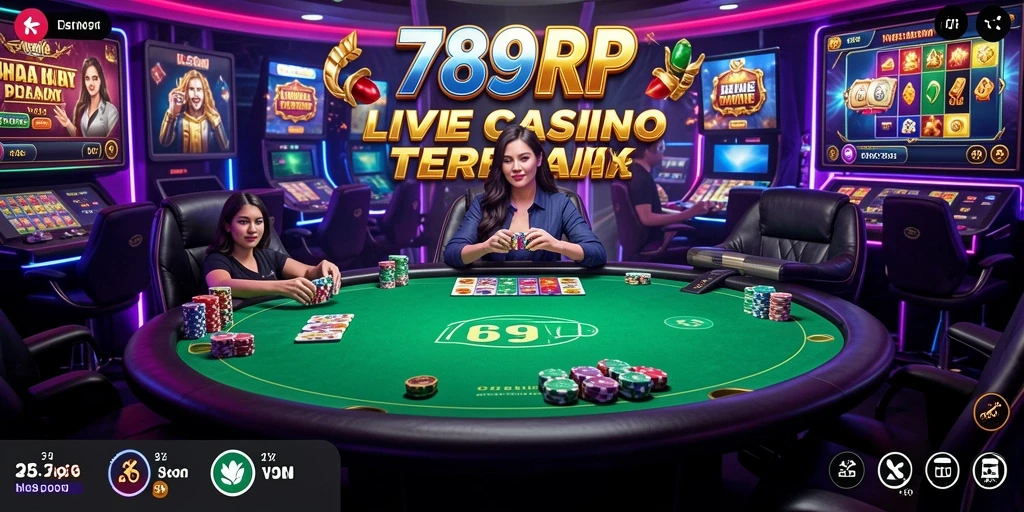 Screenshot gameplay Live Casino yang menegangkan di 789RP.