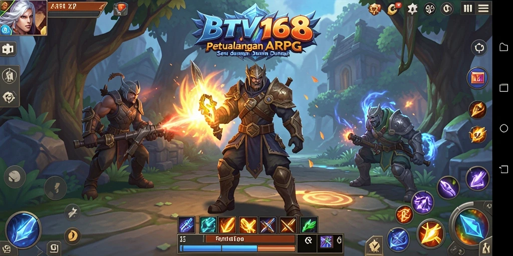 Screenshot gameplay BTV168 yang menunjukkan pertarungan seru dan aksi mendebarkan.