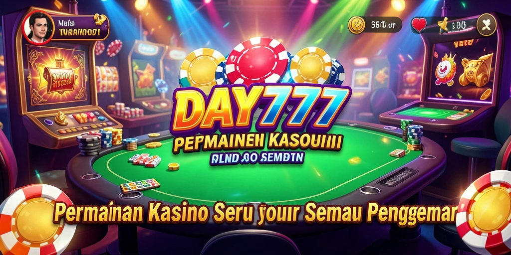 Screenshot menampilkan gameplay seru dari permainan Kasino DAY777.
