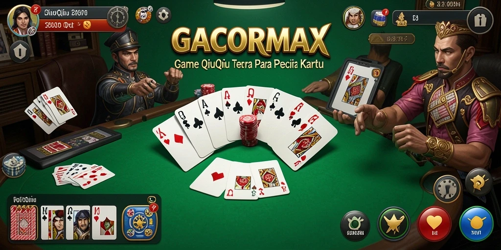 Screenshot utama GACORMAX menampilkan gameplay QiuQiu yang menarik.