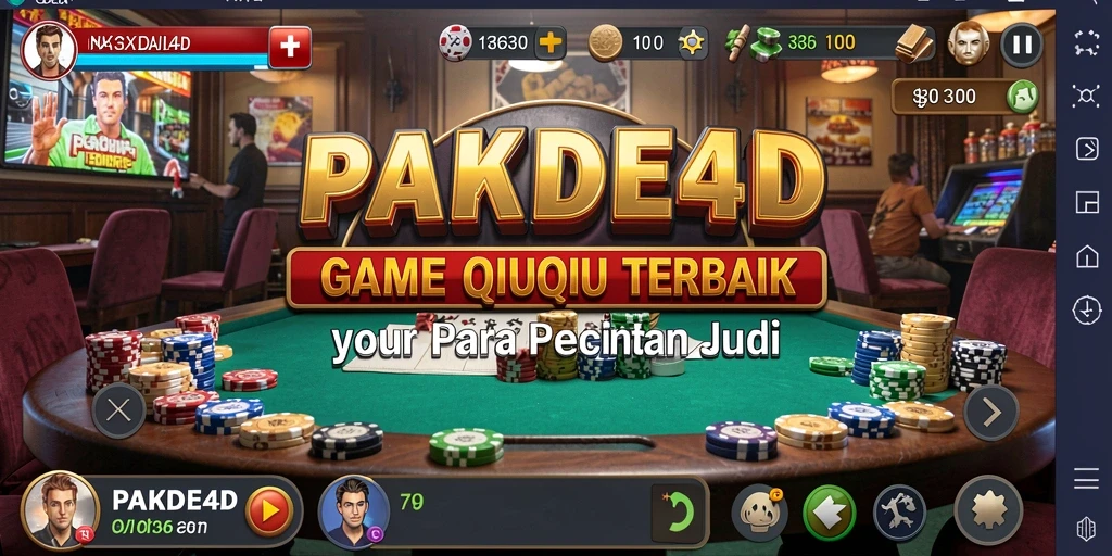 Screenshot gameplay PAKDE4D dengan tampilan menarik.
