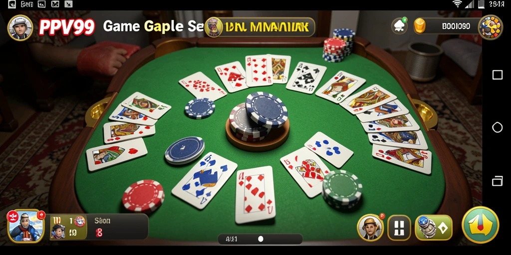 Screenshot gameplay Gaple yang mengasyikkan di PPV99.