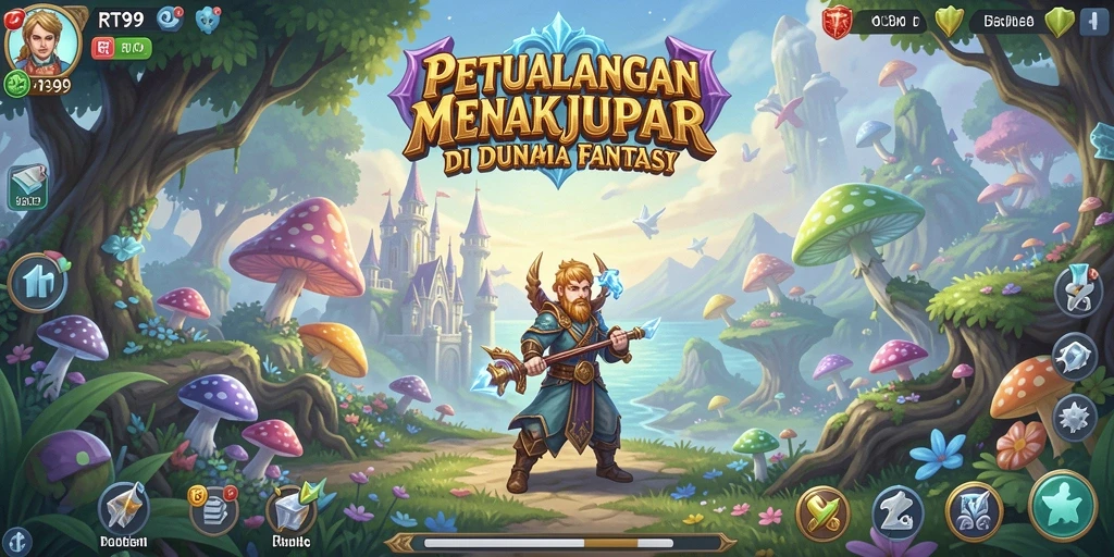 Tampilan gameplay menakjubkan dalam game petualangan RT99