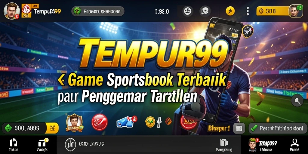 Tampilan gameplay taruhan seru di TEMPUR99.
